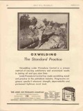Linde Air Products Company 1931 Vintage Ad Oil Pipeline Weld Oxwelding