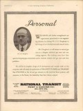 National Transit Pump Machine Company 1931 Vintage Ad Oil SB Daugherty