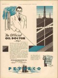 Petroleum Rectifying Company 1931 Vintage Ad Encroachment Infiltration Petroleum Rectifying Company 1931 Vintage Ad Encroachment Infiltration