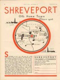 Shreveport 1931 Vintage Ad Oil LA Chamber Commerce Petroleum Home Town