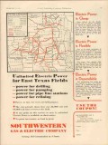 Southwestern Gas Electric Company 1931 Vintage Ad Oil Unlimited Power Southwestern Gas Electric Company 1931 Vintage Ad Oil Unlimited Power