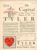 Tyler Texas 1931 Vintage Ad Oil Petroleum Capital East TX New Empire