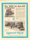 Ingersoll-Rand 1930 Vintage Ad Oil Compressor XVP XOG Gas-Lift Pumping