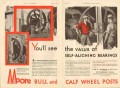 Lee C Moore Company 1931 Vintage Ad Oil Derrick Self-Aligning Bearing Lee C Moore Company 1931 Vintage Ad Oil Derrick Self-Aligning Bearing