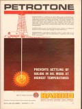 National Lead Company 1962 Vintage Ad Oil Baroid Mud Agent Petrotone