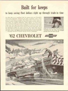 chevrolet 1962 built for keeps saving fleet dollar trade-in vintage ad chevrolet 1962 built for keeps saving fleet dollar trade-in vintage ad