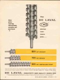 De Laval Turbine Inc 1962 Vintage Ad Oil Pump IMO Obsolete Crude