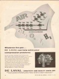 De Laval Turbine Inc 1962 Vintage Ad Oil Gas Compression Problems