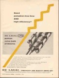 De Laval Turbine Inc 1962 Vintage Ad Oil Pump Pulsation-Free Flow