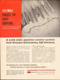 Dresser Industries 1962 Vintage Ad SIE Electronics Finger Tip Control Dresser Industries 1962 Vintage Ad SIE Electronics Finger Tip Control