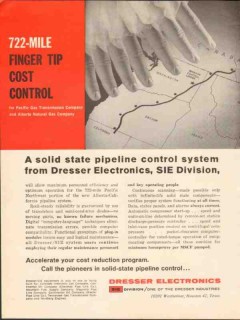 Dresser Industries 1962 Vintage Ad SIE Electronics Finger Tip Control Dresser Industries 1962 Vintage Ad SIE Electronics Finger Tip Control