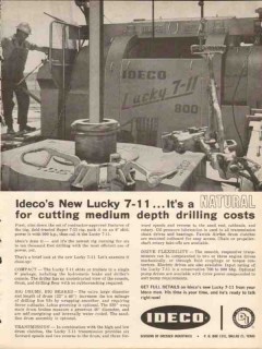 Dresser Industries 1962 Vintage Ad Oil Drilling Costs IDECO Lucky 7-11 Dresser Industries 1962 Vintage Ad Oil Drilling Costs IDECO Lucky 7-11