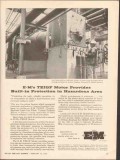 Electric Machinery Mfg Company 1962 Vintage Ad Motor Teifg Enclosed