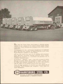 harrisburg steel company 1962 air reduction co helium haul vintage ad