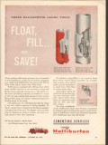 Halliburton Company 1962 Vintage Ad Oil Casing Tools Float Fill Save Halliburton Company 1962 Vintage Ad Oil Casing Tools Float Fill Save