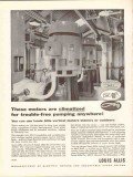 Louis Allis Company 1962 Vintage Ad Motors Oil Pumping Climatized