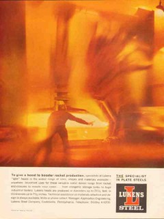lukens steel company 1962 rocket production fred s frater vintage ad
