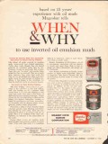 Magnet Cove Barium Corp 1962 Vintage Ad Oil Well Inverted Emulsion Mud Magnet Cove Barium Corp 1962 Vintage Ad Oil Well Inverted Emulsion Mud