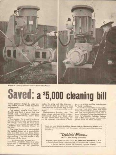 Mixing Equipment Company 1962 Vintage Ad Lightnin Mixer Fluid Saved