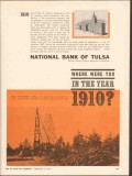 national bank of tulsa 1962 old wooden drill rig year 1910 vintage ad national bank of tulsa 1962 old wooden drill rig year 1910 vintage ad