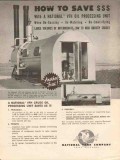 National Tank Company 1962 Vintage Ad VFH Oil Processing Unit Save National Tank Company 1962 Vintage Ad VFH Oil Processing Unit Save