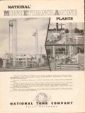 National Tank Company 1962 Vintage Ad Gas Monoethanolamine Plants Acid National Tank Company 1962 Vintage Ad Gas Monoethanolamine Plants Acid