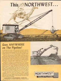 Northwest Engineering Company 1962 Vintage Ad Crane Pipeline Anywhere Northwest Engineering Company 1962 Vintage Ad Crane Pipeline Anywhere
