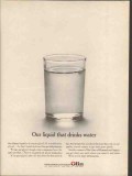 Olin Industries 1962 Vintage Ad Gas Dehydration Liquid Drinks Water