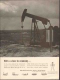 Petroleum Electric Power Assoc 1962 Vintage Ad Oil Pump View Economy