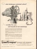 Philadelphia Gear Corp 1962 Vintage Ad Oil Limitorque Motorized Valves