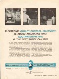 Southwestern Pipe Inc 1962 Vintage Ad Oil Electronic Quality Control Southwestern Pipe Inc 1962 Vintage Ad Oil Electronic Quality Control