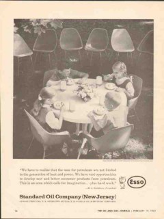 Standard Oil Company 1962 Vintage Ad Petroleum Escon Polypropylene NJ