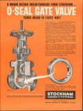 Stockham Valves Fittings Inc 1962 Vintage Ad Oil Field O-Seal Gate Stockham Valves Fittings Inc 1962 Vintage Ad Oil Field O-Seal Gate