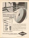 Union Asbestos Rubber Company 1962 Vintage Ad Close-Quarter Insulation Union Asbestos Rubber Company 1962 Vintage Ad Close-Quarter Insulation