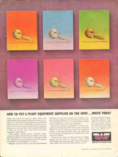 Worthington Corp 1962 Vintage Ad Oil Process Plant Equipment Supplier Worthington Corp 1962 Vintage Ad Oil Process Plant Equipment Supplier