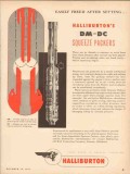 Halliburton Oil Well Cementing Company 1953 Vintage Ad DM DC Packers
