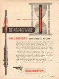 Halliburton Oil Well Cementing Company 1953 Vintage Ad Retrievable -1 Halliburton Oil Well Cementing Company 1953 Vintage Ad Retrievable -1