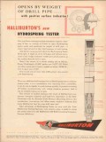 Halliburton Oil Well Cementing Company 1953 Vintage Ad Opens By Weight Halliburton Oil Well Cementing Company 1953 Vintage Ad Opens By Weight