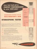 Halliburton Oil Well Cementing Company 1953 Vintage Ad Performance Halliburton Oil Well Cementing Company 1953 Vintage Ad Performance