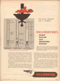 Halliburton Oil Well Cementing Company 1953 Vintage Ad Dump Bailer -1 Halliburton Oil Well Cementing Company 1953 Vintage Ad Dump Bailer -1