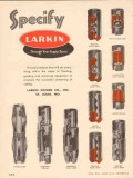 Larkin Packer Company 1953 Vintage Ad Oil Field Float Casing Specify Larkin Packer Company 1953 Vintage Ad Oil Field Float Casing Specify