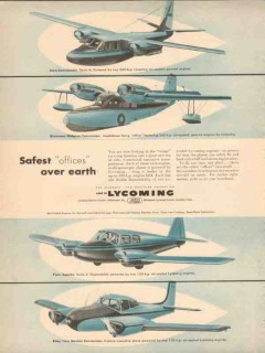 lycoming 1953 safest offices over earth aero-commander vintage ad lycoming 1953 safest offices over earth aero-commander vintage ad