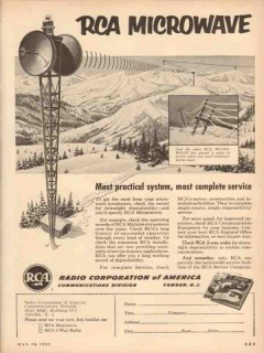 radio corporation america 1953 rca microwave complete vintage ad radio corporation america 1953 rca microwave complete vintage ad