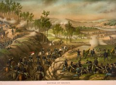 kurz allison 1976 battle of resaca civil war huge lithograph print kurz allison 1976 battle of resaca civil war huge lithograph print