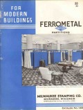 Milwaukee Stamping Company 1938 Vintage Catalog Partitions Ferrometal Milwaukee Stamping Company 1938 Vintage Catalog Partitions Ferrometal