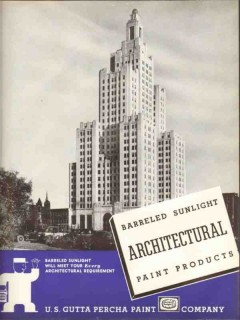 U S Gutta Percha Paint Company 1938 Vintage Catalog Barreled Sunlight U S Gutta Percha Paint Company 1938 Vintage Catalog Barreled Sunlight