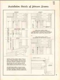 Johnson Metal Products Company 1938 Vintage Catalog Window Screens