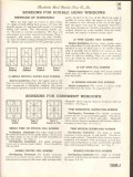 Chamberlin Metal Weather Strip Company 1938 Vintage Catalog Screens