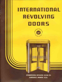 International Revolving Door Company 1938 Vintage Catalog Move Trend International Revolving Door Company 1938 Vintage Catalog Move Trend