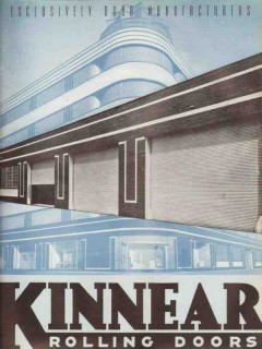 Kinnear Mfg Company 1938 Vintage Catalog Doors Steel Rolling Shutters